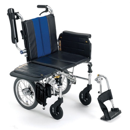 미키메디칼 의료용 알루미늄 휠체어 LK-3 (15kg) 옆으로타는 휠체어